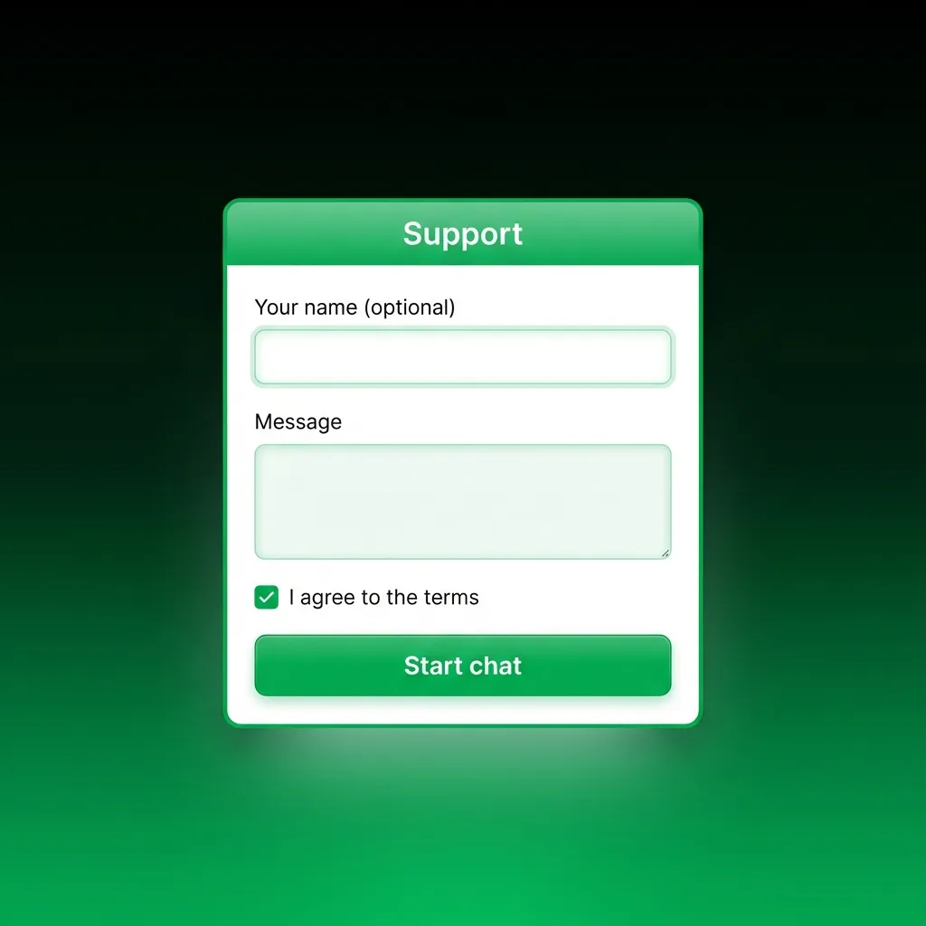 Support options for India payments: live chat, email, contact form with uploads, and Help Centre guides.