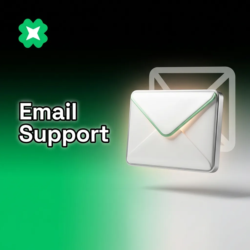 Illustration of a user composing a detailed support email with attachments and clear subject on a laptop