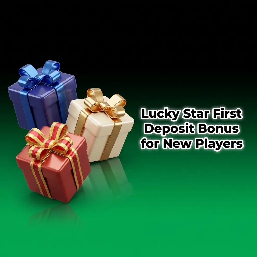 Lucky Star 500% first deposit bonus up to 19,757 INR for new Indian players on casino games