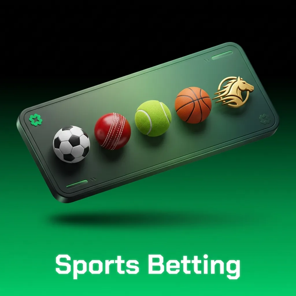Lucky Star sportsbook interface showing betting options for 30+ sports including cricket, football, kabaddi, tennis and esports