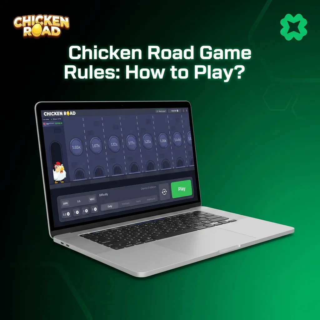 Illustration of Chicken Road game showing a chicken crossing traffic lanes as multipliers rise and players choose when to cash out
